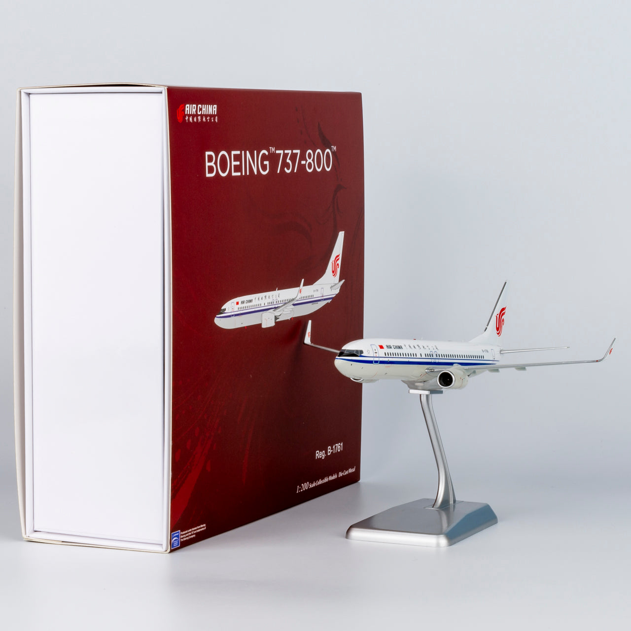 1/200 Air China Boeing 737-800 B-1761 NG08046 - cover